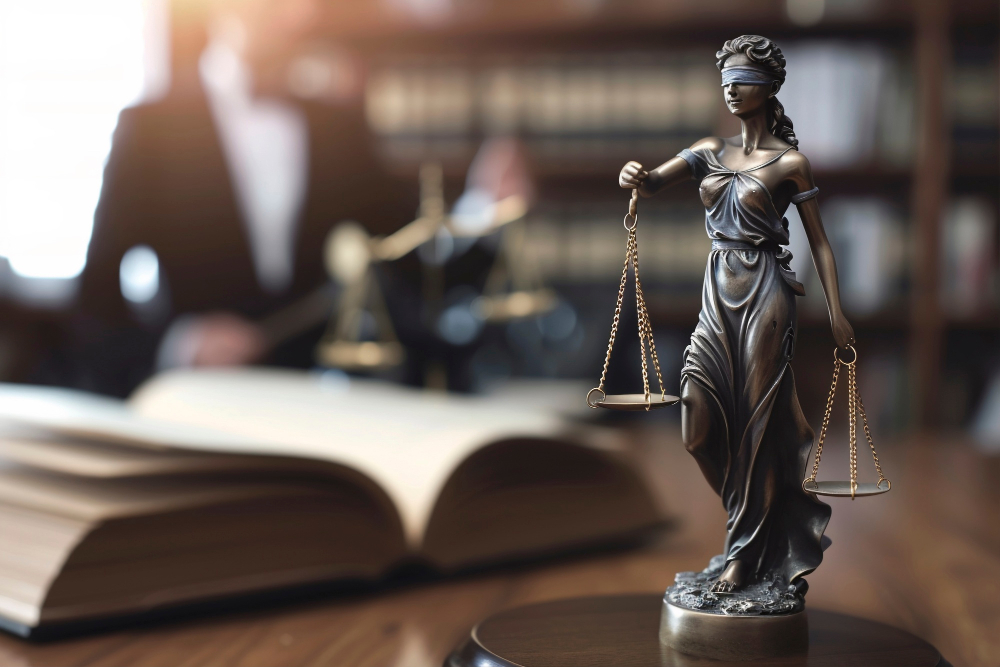 Lady Justice statue